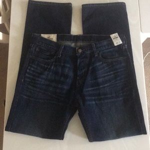 HOLLISTER M’s 34x34 Dark Wash Jeans NWT